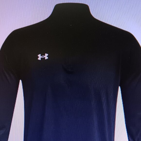 Under Armour Other - UNDER ARMOUR MENS TECH 1/4 ZIP LOOSE LONG SLEEVE SHIRT - XXL - NAVY BLUE